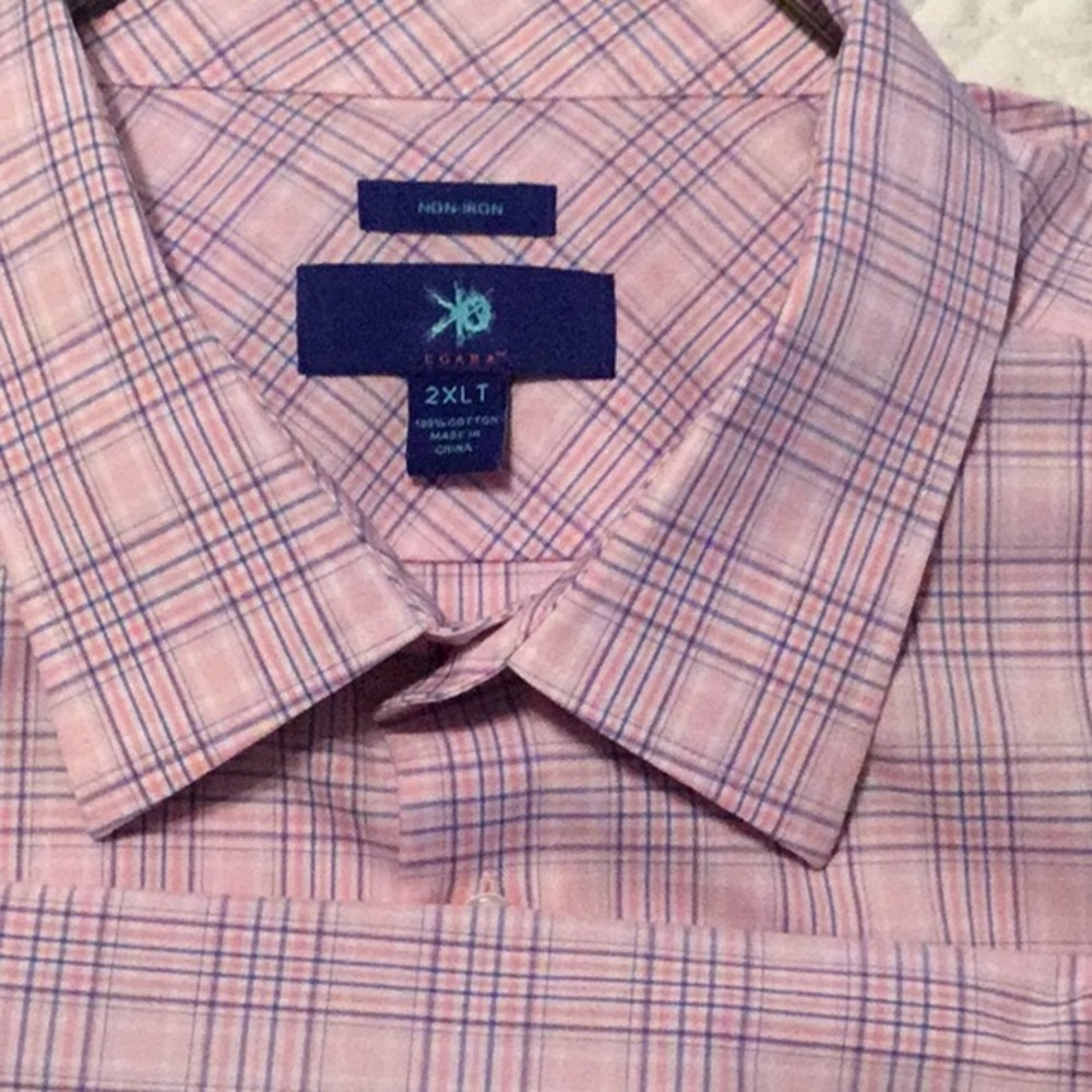 Big and Tall Men’s wearhouse 2xlt dress shirt